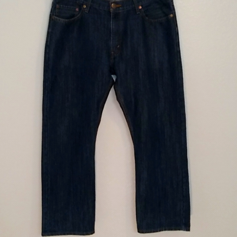 Men's Levi's Signature, slim straight fit, 38/30,dark wash.
